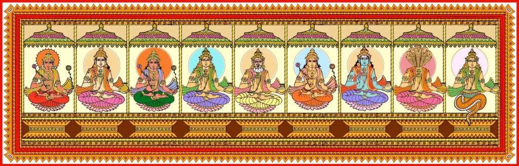 The Nine Planets and Astrology on Number 108 in Hindu Sanatan